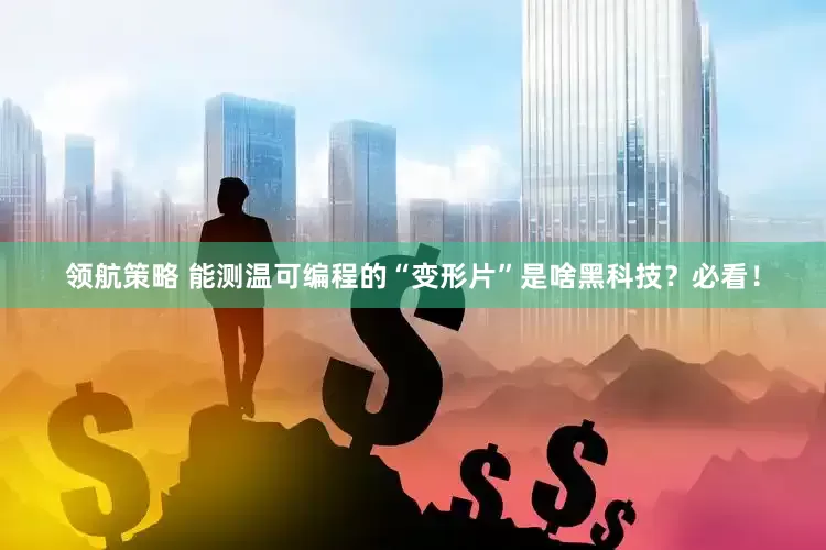 领航策略 能测温可编程的“变形片”是啥黑科技？必看！